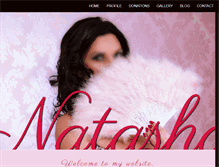 Tablet Screenshot of natasha-escort.co.uk